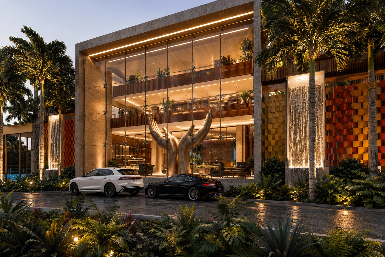 Acceso principal de MidTown Business Center